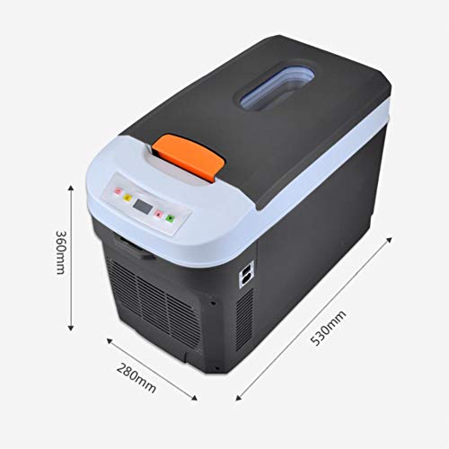 Nevera Coche Compresor Mini Refrigerador De Doble Uso AutomÓViles Y Hogar PortÁTil Caja para Viajes Al Aire Libre Picnic Camping para Camioneros,Coches,Camping,Picnics,25L 12V/220V