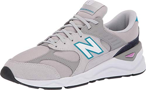 New Balance X-90, Zapatillas para Hombre, Blanco (Rain Cloud/Deep Ozone Blue CE), 40.5 EU