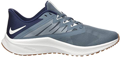 Nike Quest 3, Running Shoe Mens, Ozone Blue/Photon Dust-Obsidian, 43 EU