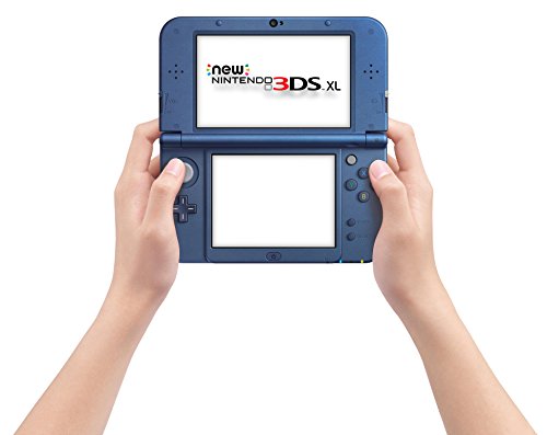 Nintendo New 3DS XL - videoconsolas portátiles (640 x 480 Pixeles, New Nintendo 3DS XL, Azul, Metálico, LCD, Analogue / Digital, 800 x 240 Pixeles)