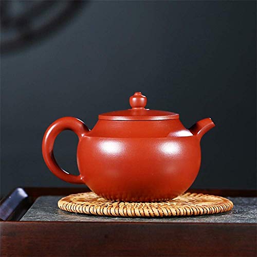 NO BRAND Té Wang Rojo Grande de la Tetera de Mineral de Venta Directa de fábrica Yu Hu Jun Famoso Hecho a Mano Tetera de té de Kung Fu