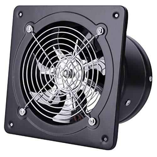 Noblik 50W 220V Ventilador de Escape Tubo de Escape de 7 Pulgadas Montaje en Pared Bajo Ruido Familia Ba？O Cocina VentilacióN Extractor de VentilacióN