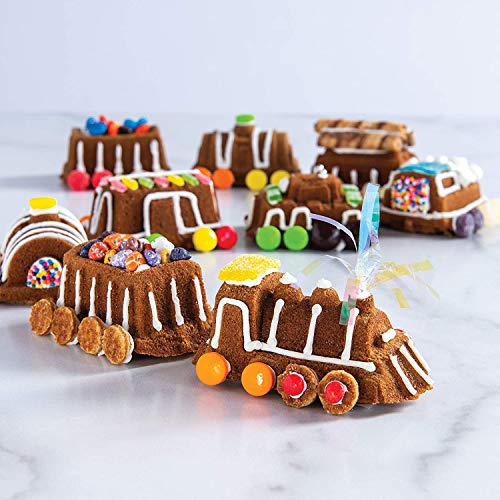 Nordicware 59037 - Molde para el Horno con Forma de Tren