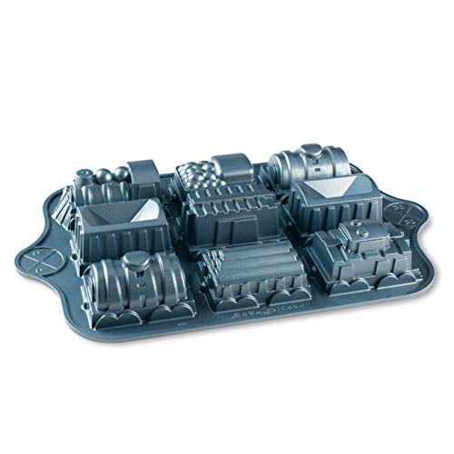 Nordicware 59037 - Molde para el Horno con Forma de Tren