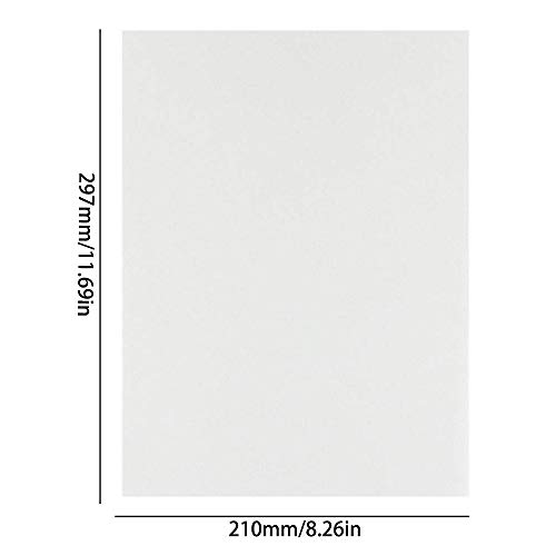 Nuluxi Transparente Papel A4 Transparente Cebolla Papel Papel de Trazado de Dibujo A4 Puede Usar para Pintar Dibujar Escritura Dibujo Elegantes Invitaciones de Boda Más de Arte(100 hojas)