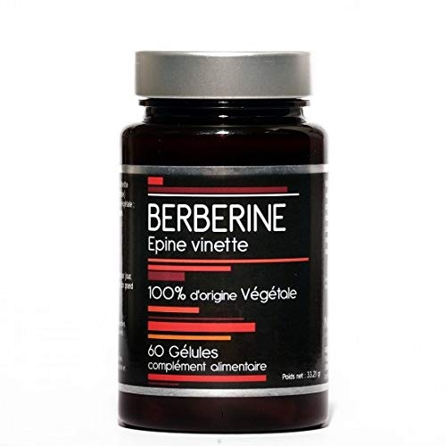 Nutrivie - Lote de 2 x 60 cápsulas de berberina (500 mg), agracejo