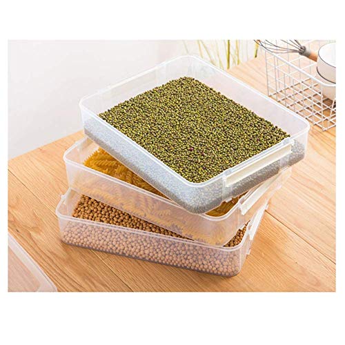 Nyfcc Frigorífico Multi-Capa for Frutas y Verduras Cocina ultracongelados de Masa hervida Caja con Tapa de Almacenamiento de Alimentos Congelador (Color : White)