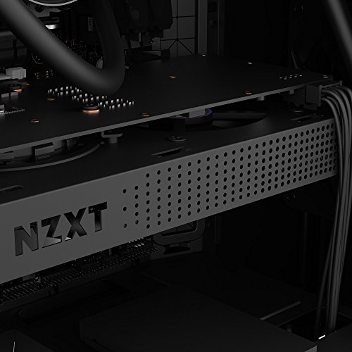 NZXT KRAKEN G12 - Kit de montaje de GPU para refrigeradores líquidos todo en uno de la serie Kraken X - Compatibilidad con GPU AMD y NVIDIA - Refrigeración activa para VRM - Negro