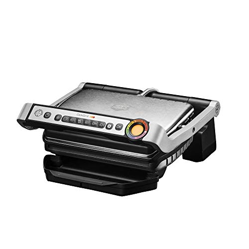 OBH Nordica OptiGrill Parrilla Mesa Eléctrico 2000W Acero inoxidable - Barbacoa (2000 W, Parrilla, Eléctrico, 600 cm², 4 personas(s), Mesa)