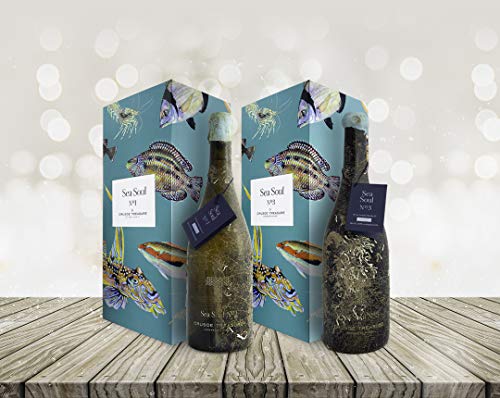 Oferta Pack Especial"Adelántate a la Navidad". Vino submarino Sea Soul Nº 1 y Sea Soul Nº 3