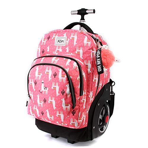 Oh My Pop! Cuzco-GTX Travel Trolley-Rucksack Mochila Tipo Casual, 53 centímetros 59.5, Multicolor