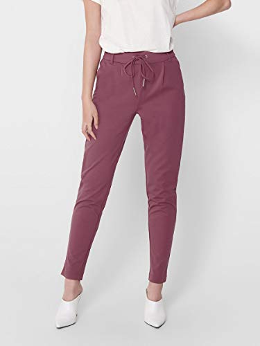 Only Onlpoptrash Easy Colour Pant Pnt Noos, Pantalones para Mujer, Rojo (Wild Ginger), W42/L34 (Talla del fabricante: X-Large)