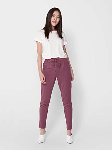 Only Onlpoptrash Easy Colour Pant Pnt Noos, Pantalones para Mujer, Rojo (Wild Ginger), W42/L34 (Talla del fabricante: X-Large)