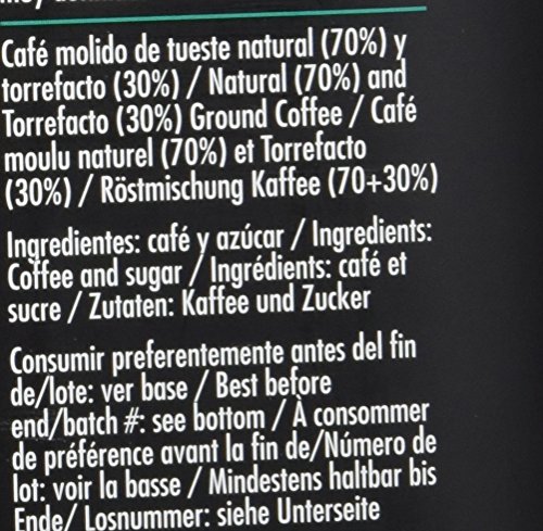 Oquendo CMAC74 Cofibox - Café Molido Mezcla - 4 de 250 gr. (Total 1000 gr.)