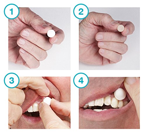 OraCoat XyliMelts - 40 pastillas adhesivas contra caries y sequedad bucal - Menta suave