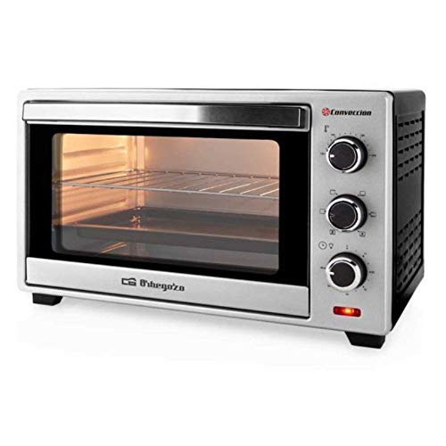 ORBEGOZO 17480 Horno 30 litros. Potencia: 1.600 W Hot 315 30L CONVECCIÓN, Negro