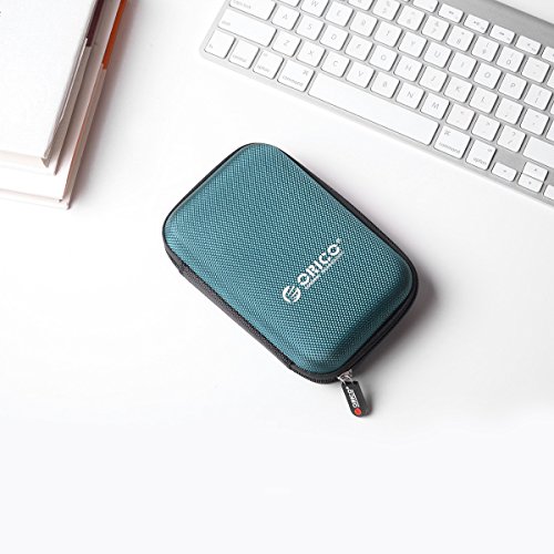 ORICO Funda Disco Duro 2,5 Pulgadas,Protección del Bolso para HDD/USB Flash/SD Card - Azul