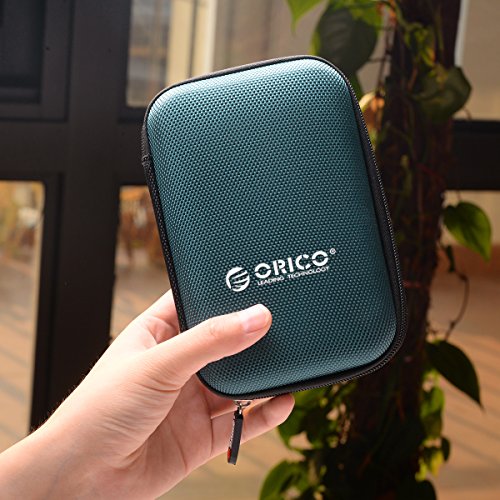 ORICO Funda Disco Duro 2,5 Pulgadas,Protección del Bolso para HDD/USB Flash/SD Card - Azul