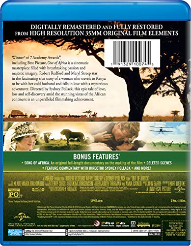 Out Of Africa [Edizione: Stati Uniti] [Italia] [Blu-ray]