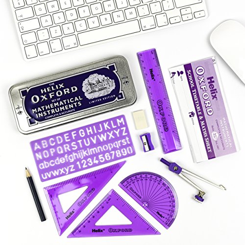 Oxford 170583 2017 Edición Limitada"Colores" Juego de matemáticas, color morado