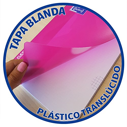 Oxford Openflex 400026392 - Pack de 10 libretas grapadas de tapa blanda, A5+