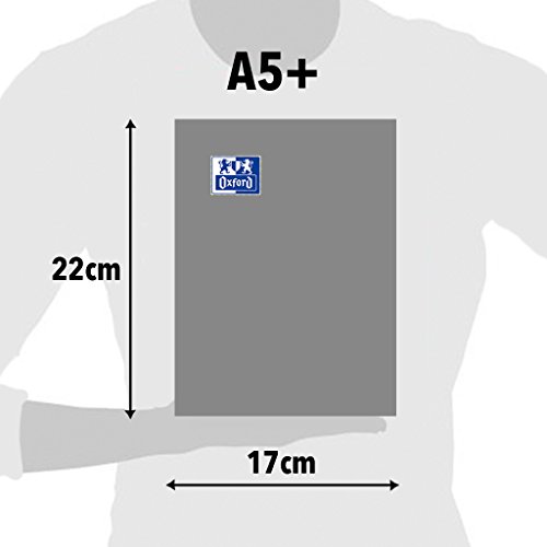 Oxford Openflex 400026392 - Pack de 10 libretas grapadas de tapa blanda, A5+