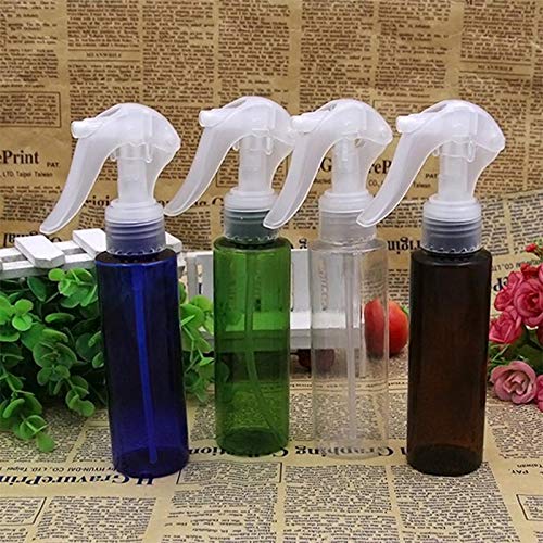 Oyfel Botella de Spray de Plástico Vacío 10pcs Pulverizador de Rociar para Plantas Flores 100ml Botella de Pulverizacion Vacíos para Limpieza Peluquería