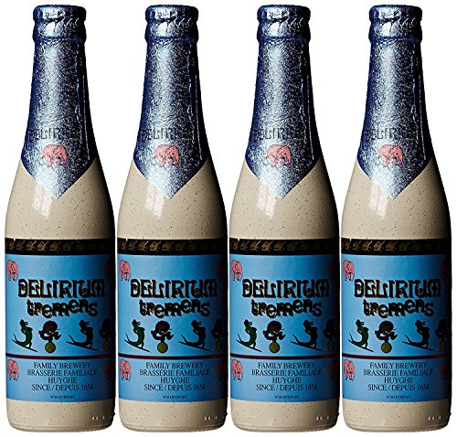 Pack 4 Cervezas Delirium Tremens + Copa