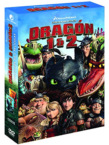 Pack: Cómo Entrenar A Tu Dragon 1-2 [DVD]