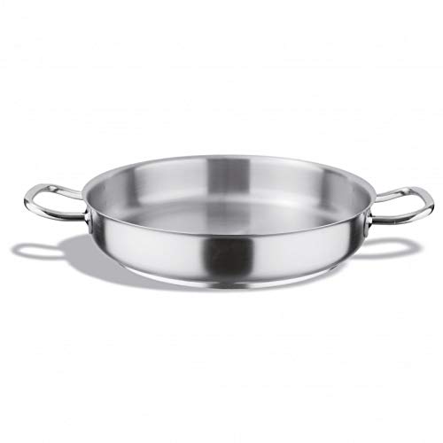 PAELLERA INOX 18/10 DE 40 CM SIN TAPA