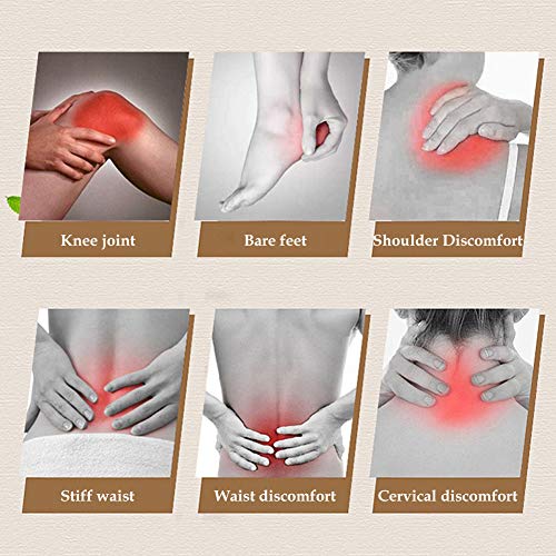 Pain Relief Patch, Parches de Calor, Parches Alivio del Dolor, Parche autocalentador, alivio del dolor, alivio del dolor de hombro, Self Heating warming meridians Patches plaster, 10 pc