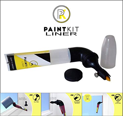 PaintKit Bordeadora de Pintura - ¡NUEVA y Única Herramienta de Corte en Pintura que Realmente Funciona! Una Combinación Increíble de un Revolucionario Pincel y Rodillo para Pintar Bordes Perfectamente