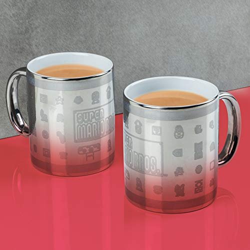 Paladone PP4909NN Super Mario Bros. - Taza de café (300 ml, cerámica), 300 mililitros