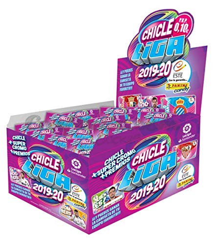 Panini Caja de chicles (200 cromos) Liga Este 2019 2020 LA Liga