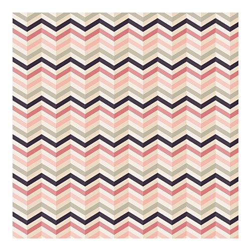 Papel pintado no tejido Premium – Polvo Chevron – Mural ancho