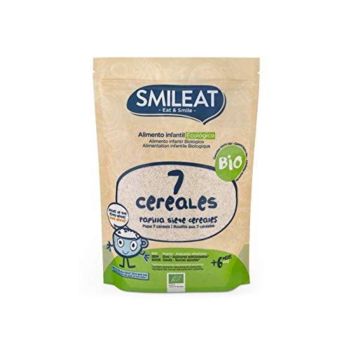 Papilla de 7 Cereales Eco Smileat 200 g