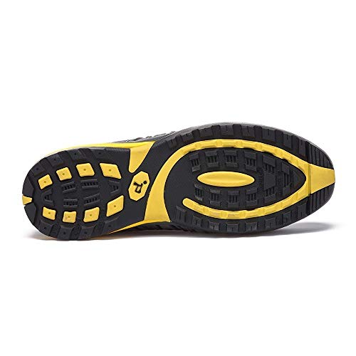 Paredes Gris Zapato Ozono, Seguridad, Protección, Cordón, Comodidad, Negro