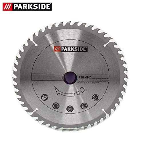 Parkside PTKS 2000 A1 - LIDL IAN 273460 - Hoja de sierra circular de metal duro, 48 dientes