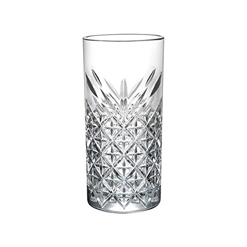 Pasabahce 52820 Timeless - Juego de 6 vasos de cristal (14,3 cm de altura, 6 unidades)