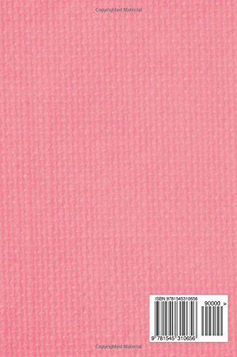 Pastel PInk Fabric Patterned Notebook: Stylish and Elegant 150 Pages Lined Notebook