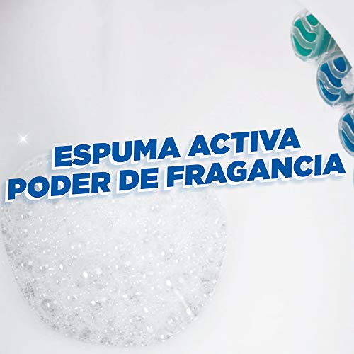 Pato - Active Clean colgador para inodoro, frescor intenso, perfuma y desinfecta, aroma Marine, (duo pack, 2 unidades) [Todos los aromas], J308511