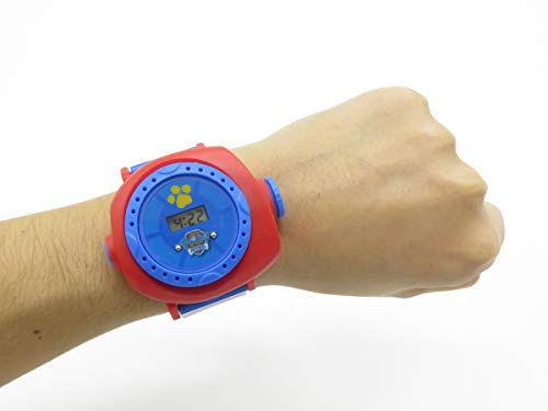 Patrulla Canina DMW050PA Reloj Pulsera con proyector de Imagen (Lexibook, Color Azul, única