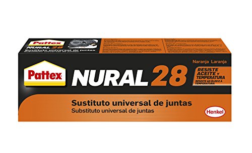 Pattex Nural 28 sustituto universal de juntas, naranja, estuche 40 ml