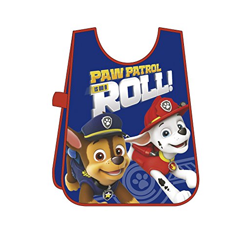 Paw Patrol La Patrulla Canina Delantal de PVC, Azul, 37x37x50 cm