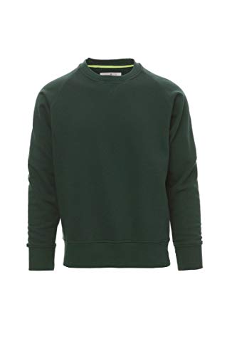 PAYPER Mistral+ - Sudadera de Manga Larga para Hombre, Mezcla de algodón, puños con Cintura elástica Verde Verde XL