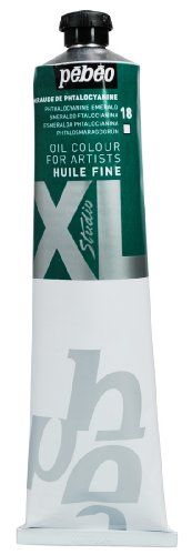 Pébéo XL - Pintura al óleo (200 ml), Color Verde