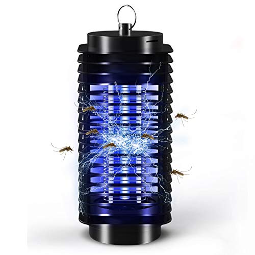 PECHTY Lámpara Antimosquitos, UV Lámpara Anti Mosquitos, Independiente Mata Mosquitos eléctrico, Trampas para Insectos Mosquit para Cocina Sala de Estar Dormitorio Oficina (27 * 12 * 12cm)