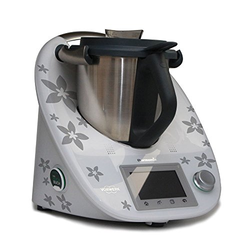 Pegatinas para Thermomix TM5 – bluet ensterne Silbergrau