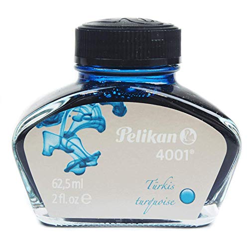 Pelikan 4001, Tinta de Escribir, Turquesa, 62,5 ml