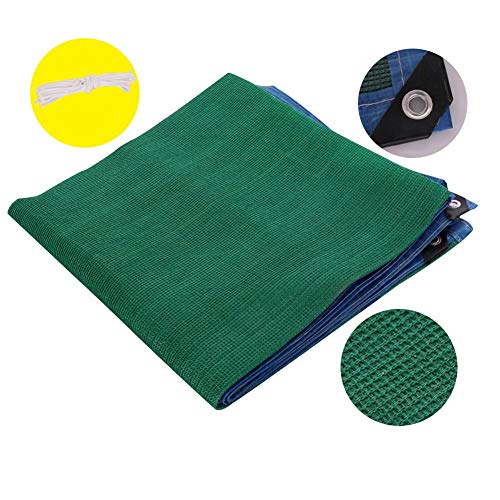 PENGFEI Toldo Vela De Sombra Terraza Protector Solar Jardinería Sombra A Prueba De Rayos UV, 2 Colores, Personalización del Tamaño (Color : Verde, Tamaño : 3x4M)